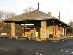 Far Hills Train Station