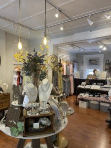 boutique shop featuring jewelry and clothing