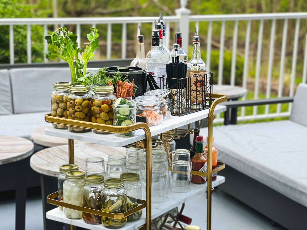 tap and bitters Bloody Mary Cart | Visit Somerset County NJ