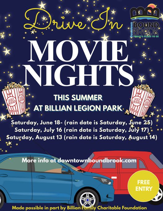 Drive In Movie Night in Downtown Bound Brook | Visit Somerset County NJ