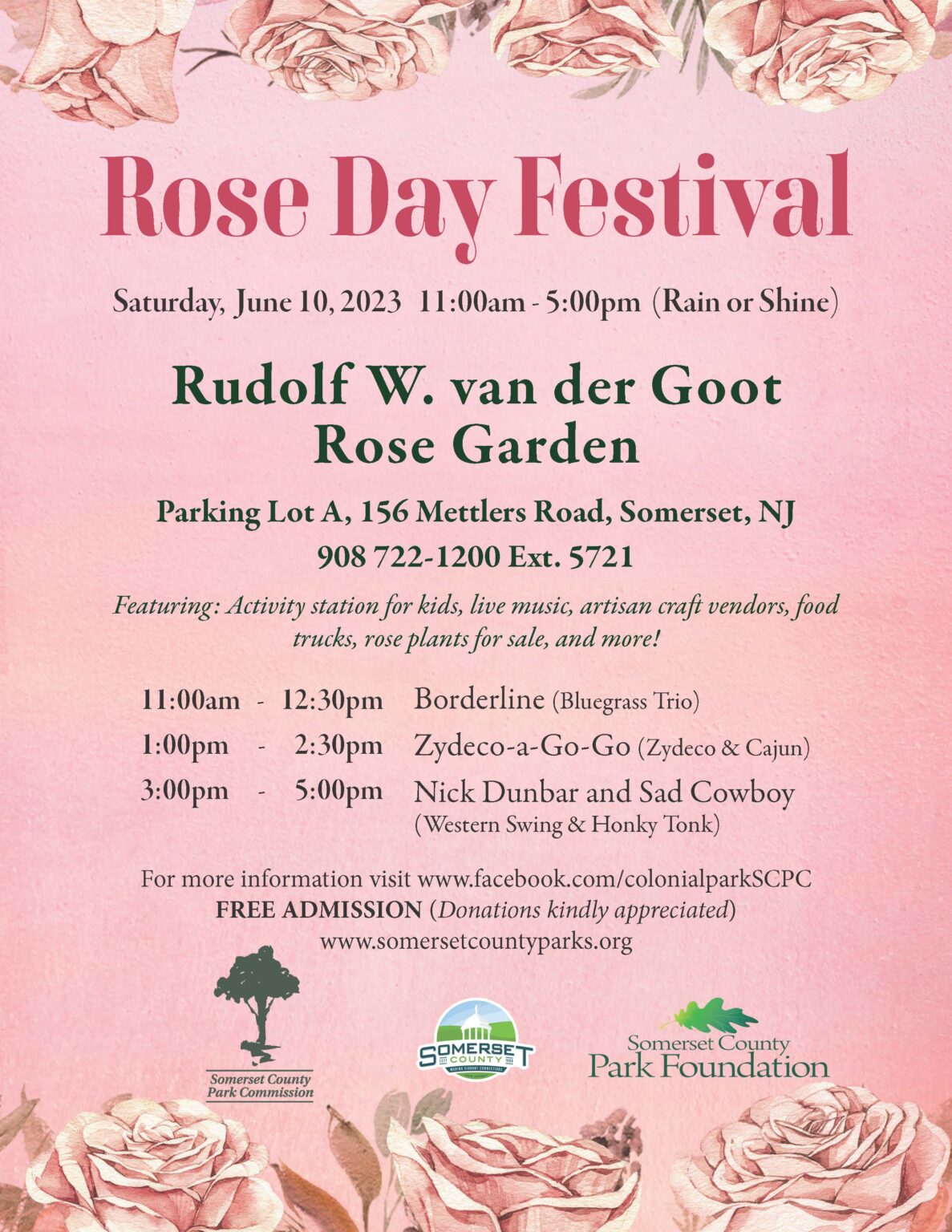 Rose Day Festival Visit Somerset County NJ